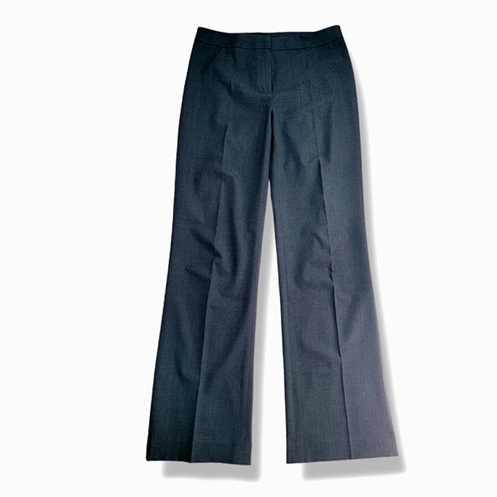 Lafayette 148 Wool Full‎ Length Extra Tall Straight Business Work Office Pants